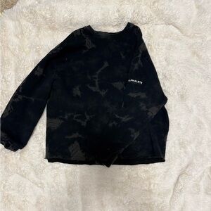 Alphalete Charcoal Tie-Dye Pullover